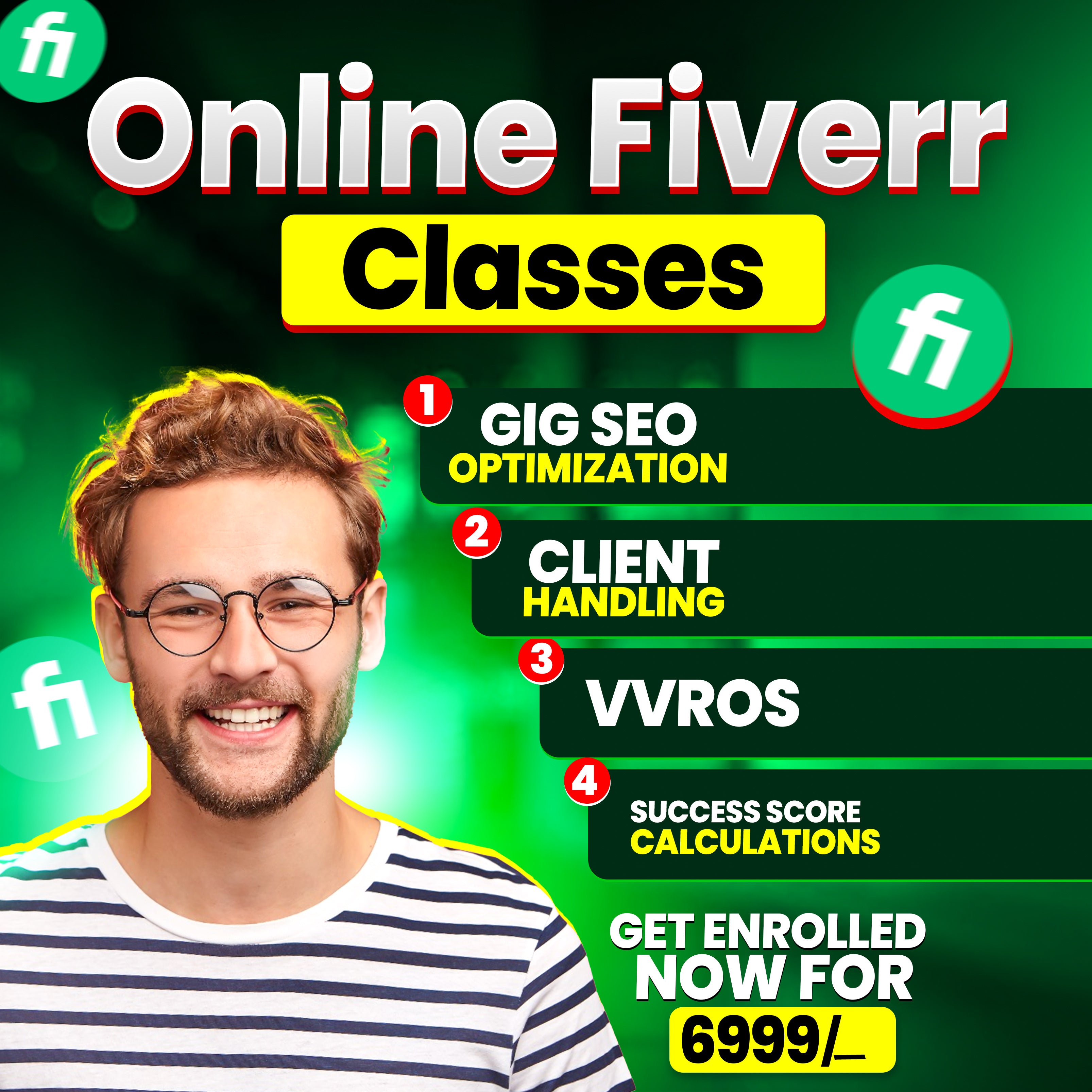 Fiverr Master Class 🎥 8-25 Sep 2025 🎯
